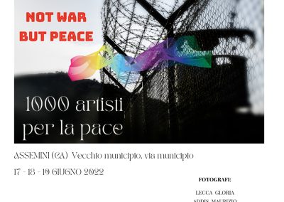 1000 Artisti per la pace – 1^ Tappa